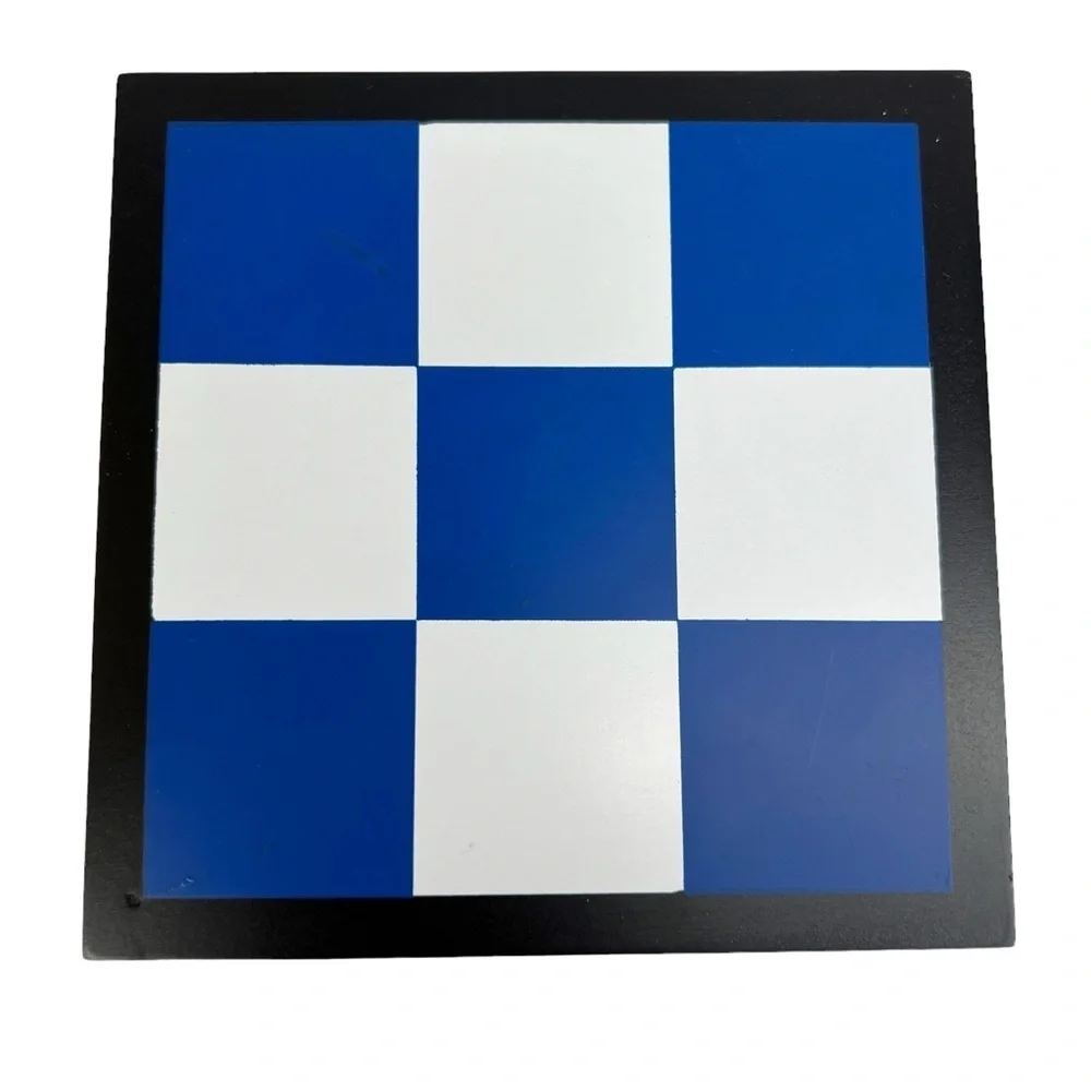 Vintage Friendly Home Parties Cookies & Cracker Chess Checkers Set